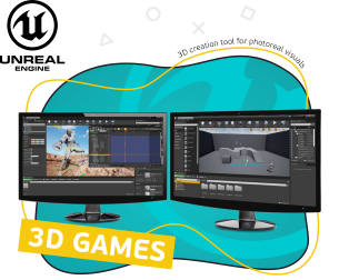 Unreal Engine 4. Игровой движок - Школа программирования для детей, компьютерные курсы для школьников, начинающих и подростков - KIBERone г. Калуга